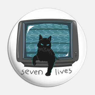 The ring cat Pin