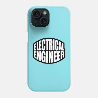 Electrical Engineer Typography Design for Engineers and Engineering Students Phone Case