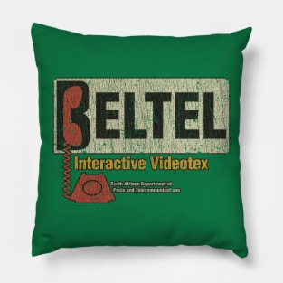 Beltel Interactive Videotex 1984 Pillow