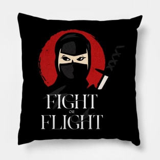 Fight Or Flight Pillow