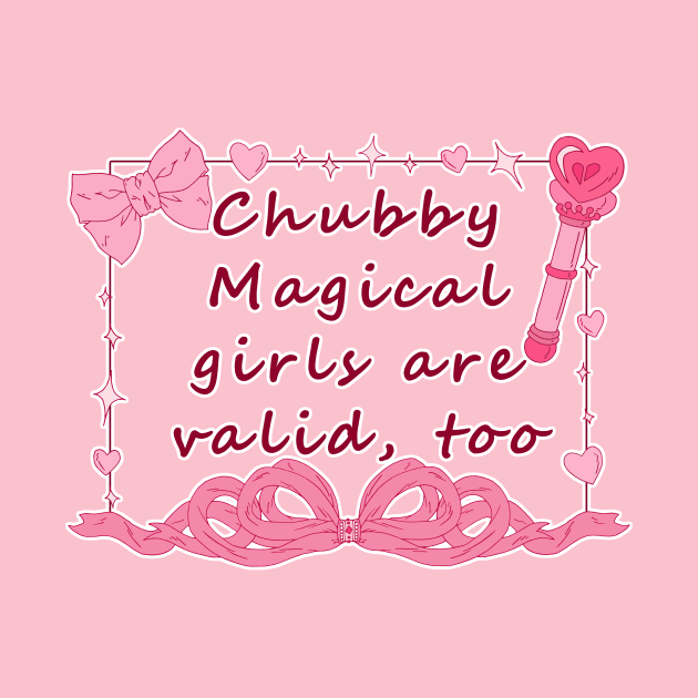 Chubby Magical Girls - Pink by Rainy Day Dreams