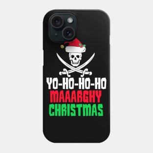 Funny Pirate Christmas Phone Case