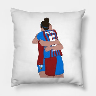 Celebration Alexia Putellas and Melanie Serrano Pillow