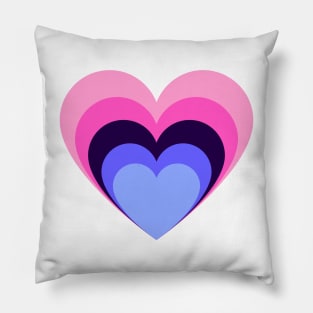 Omni heart in heart Pillow