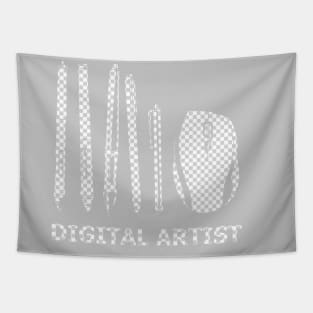 Digital Artist Tapestry