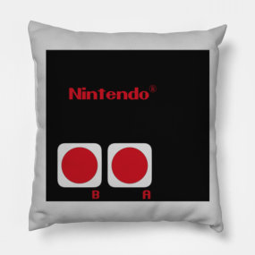 Nes Controller Pillows Teepublic