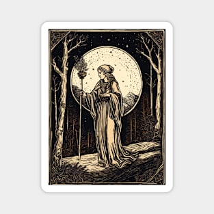 Woods Witch Magnet