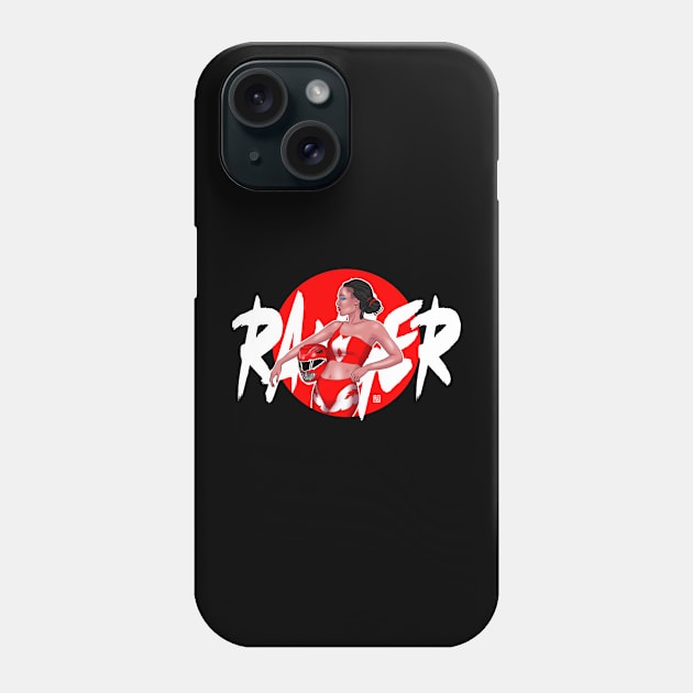 the Red Ranger Phone Case by Mike-EL