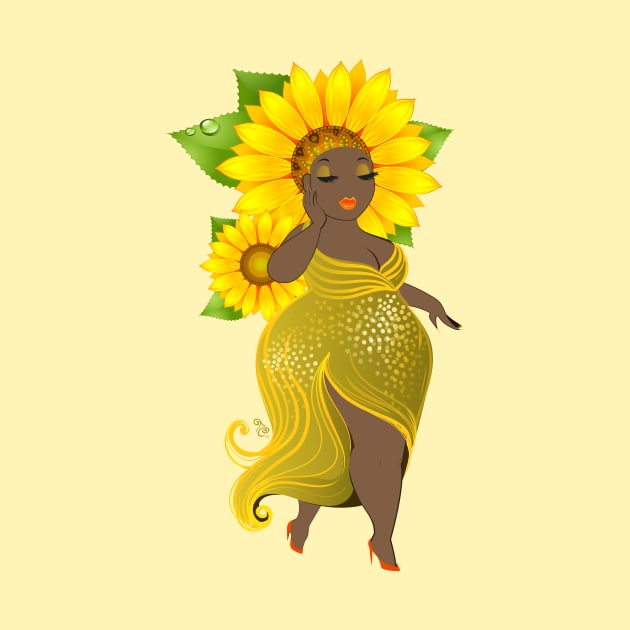 Sunflower Sparkle by Toni Tees