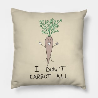 I don’t carrot all Pillow