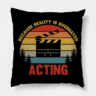 Funny Actor Drama Humor Actress Sarcasm Comedy Theater Pillow