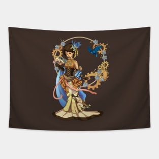 Asian Steampunk Tapestry