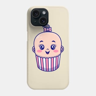 Cute Baby Cake Girl Cartoon Phone Case