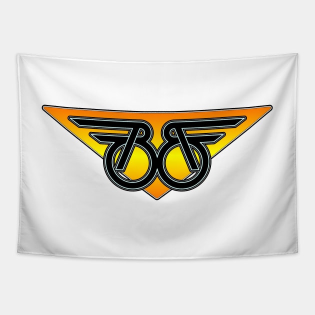Buckaroo Banzai Wings (Golden) Tapestry by stefwill