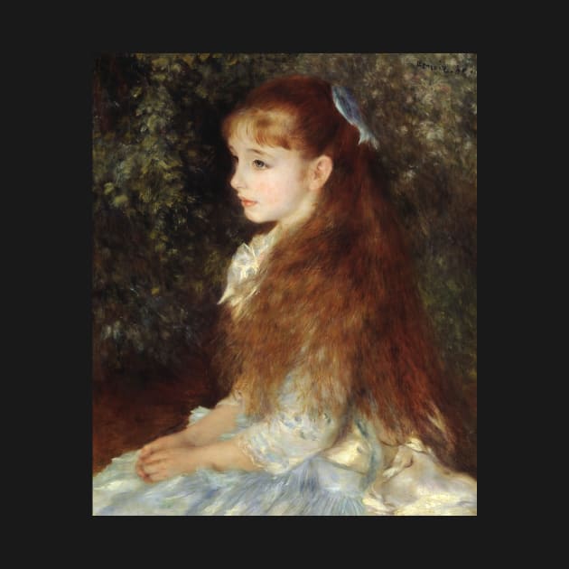 Portrait of Mademoiselle Irene Cahen d'Anvers by Renoir by MurellosArt