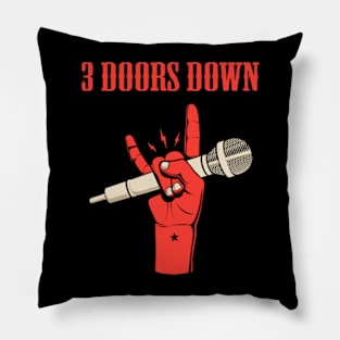 3 DOORS DOWN BAND Pillow