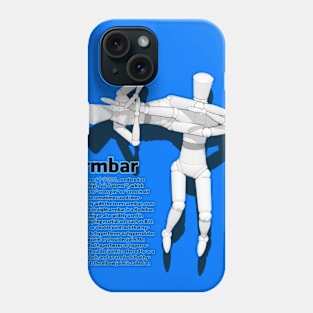 Armbar definition Phone Case