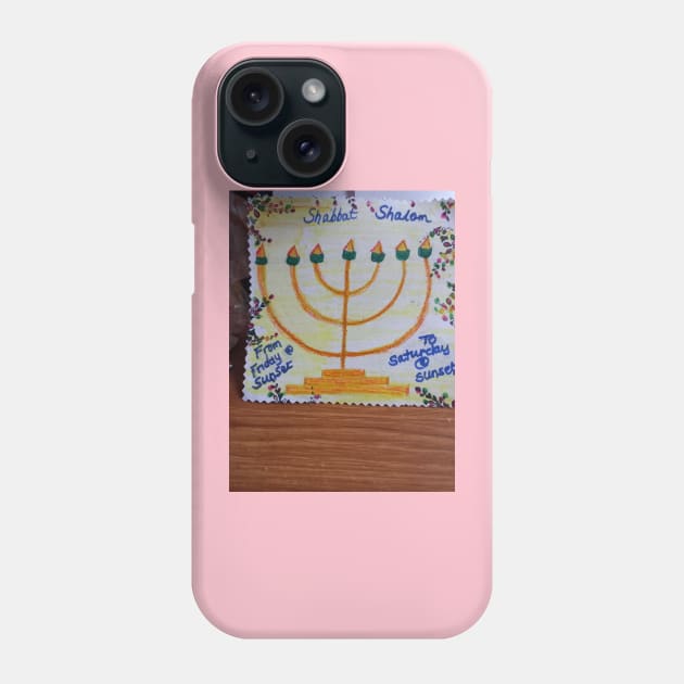 Day of rest Phone Case by @ Shalom Family