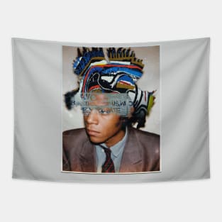 Basquiat Portrait Tapestry