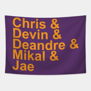 Phoenix Basketball Starting 5 Names & Tapestry