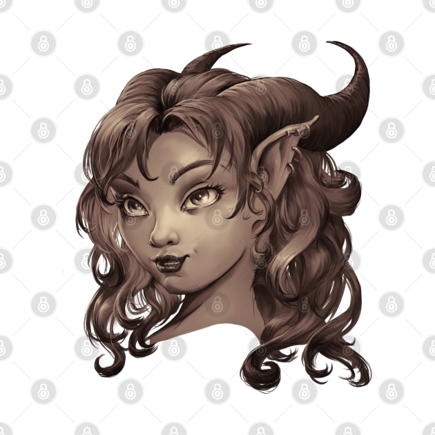 Tiefling by Anilia