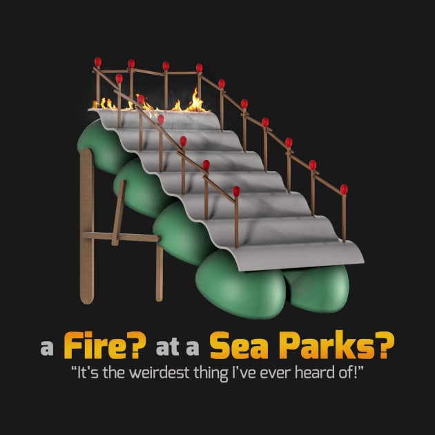 A Fire at a Sea Parks? by aptmedia