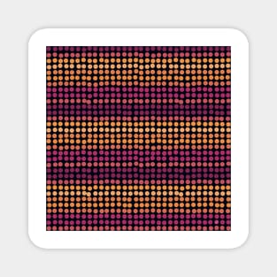 Close Polka Dots - Sunset Magnet