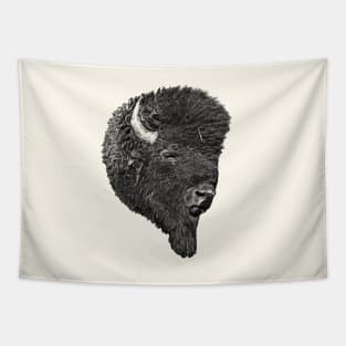 Bison head Tapestry