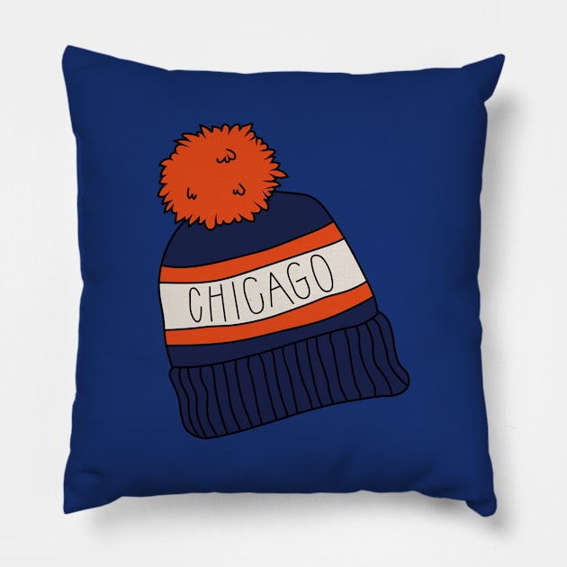 Chicago hat Pillow by ShayliKipnis