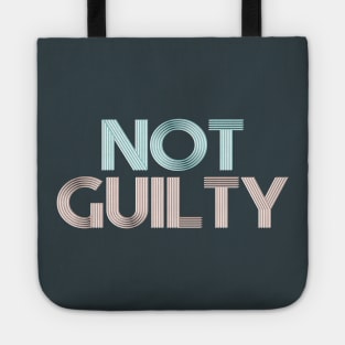 NOT GUILTY Tote