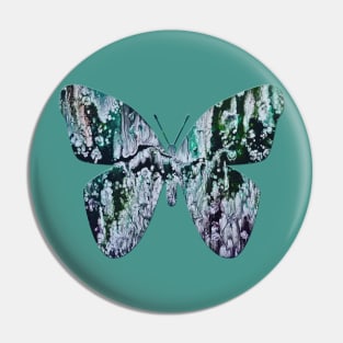 Paint Poured Butterfly 2 Pin