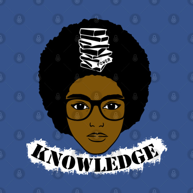 Disover Knowledge - Black Girl Magic - T-Shirt