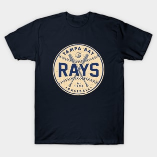MulletHappens Neon Tampa Bay Baseball T-Shirt