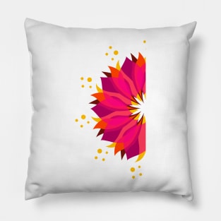 Abstract Flowers Pillow