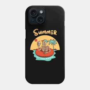 Summer salt licked memories Phone Case