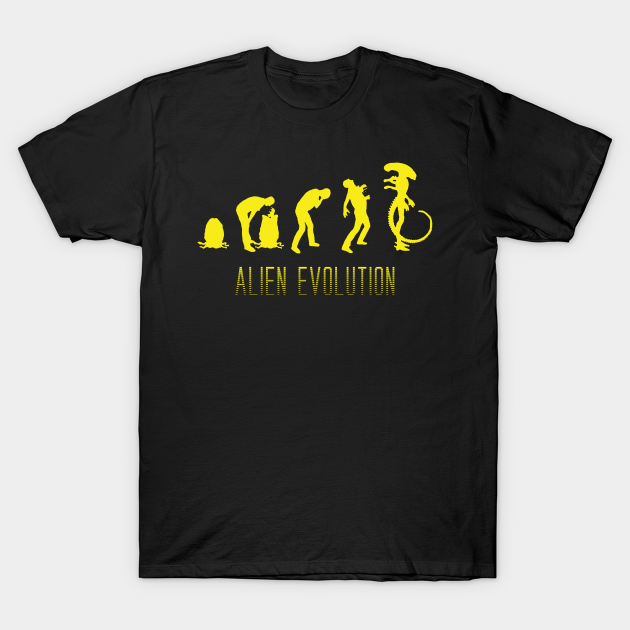 alien evolution t shirt