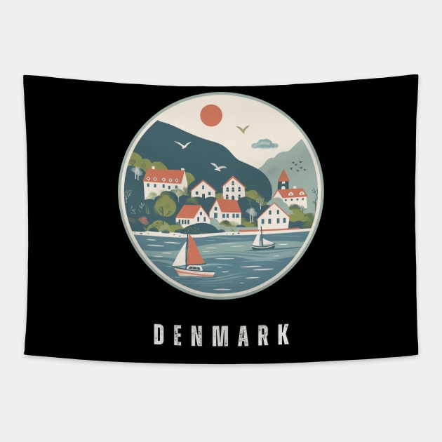 Denmark Tapestry by Mary_Momerwids