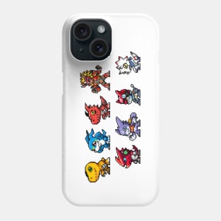 Digimon leaders vb Phone Case