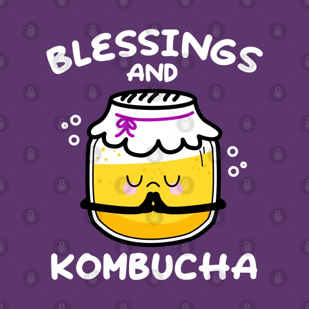 Blessings and Kombucha (Front Only) by YoungWillow