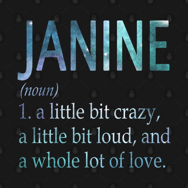 Janine by Ban Guns Not Books- Typography fullcolor