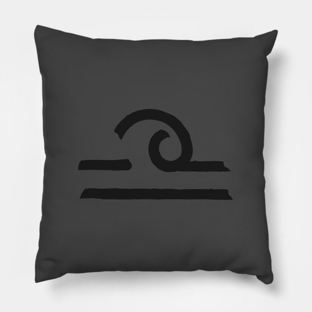 Libra and Cancer Double Zodiac Horoscope Signs Pillow by Zodiafy