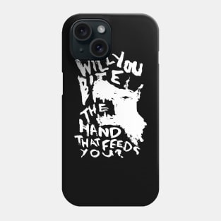 The Hand That Feeds - Illustrated Lyrics - Inverted Phone Case