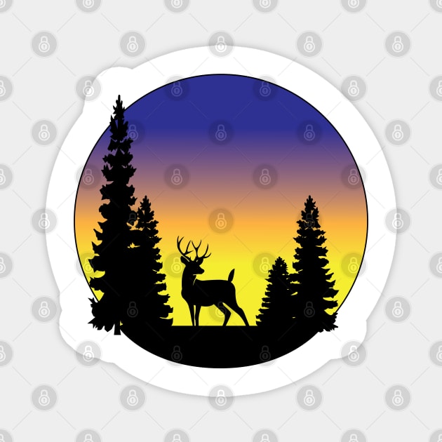 Majestic Buck Magnet by DickinsonDesign