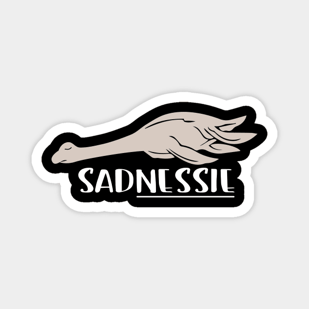 Loch Ness Monster Sad Sad Nessie Magnet by HBfunshirts