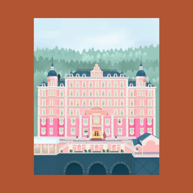 Grand Budapest Hotel by Petras