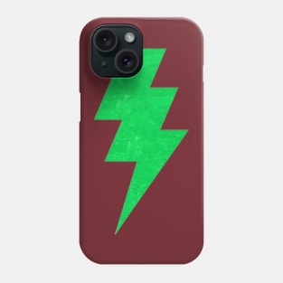 Lightning Bolt Green Phone Case