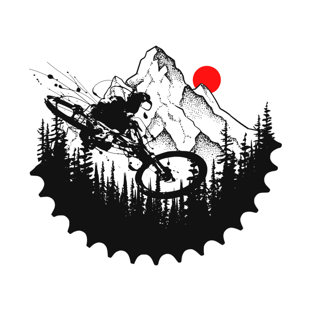 Ink Rider MTB by Bongonation