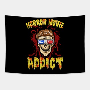 Horror Movie Addict Tapestry