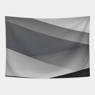 Abstract Gray Layers Tapestry