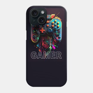 Abstract Gamer Design Phone Case